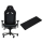 Fotel gamingowy SMX Fotel gamingowy Semeru + Speed Mouse Mat XL Black